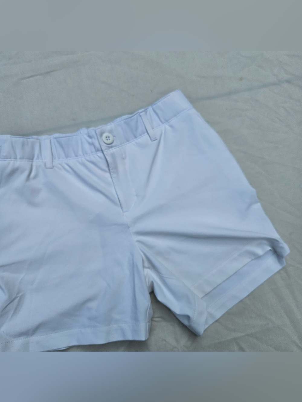 Under Armour White Women's Athletic Shorts